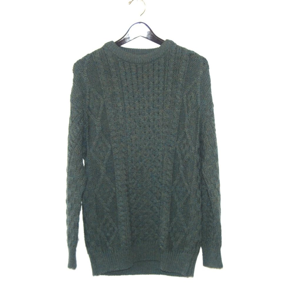 Celtic Country 100% Wool Crewneck Sweater Men Size Medium